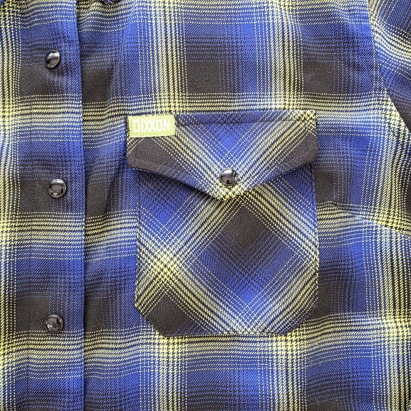 Dixxon Flannel The Gill-Man Women's Shirt Women Size L Limited Edition Plaid - Picture 6 of 10